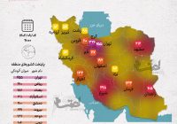 آلودگی هوای کلانشهرهای ایران در پایان چهارم آذرماه