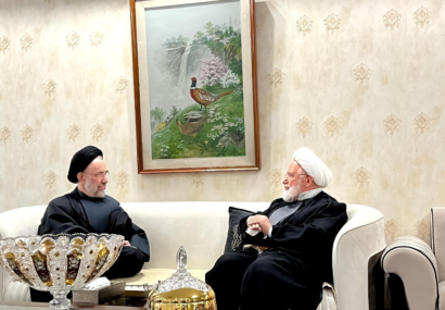 دیدار سیدمحمد خاتمی و مهدی کروبی