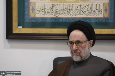 سید محمد خاتمی:مذاکره به معنای تسلیم شدن‌ نیست/ درست نیست صدای بلند در اختیار کسانی‌ باشد که تحریم را نعمت می‌دانند