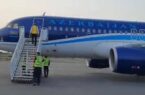 فرود اضطراری پرواز شرکت هواپیمایی جمهوری آذربایجان در فرودگاه سردارجنگل رشت به دلیل حال نامساعد یک مسافر