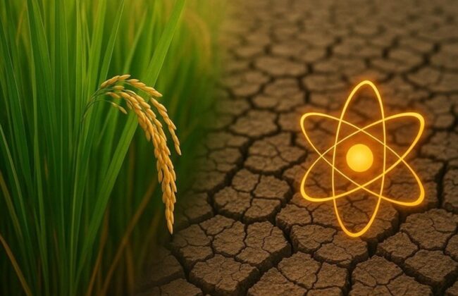برنج هستی تجلی تعامل انرژی صلح آمیز هسته ایی با بخش کشاورزی