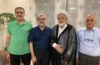 دیدار مشاوران میرحسین موسوی با مهدی کروبی