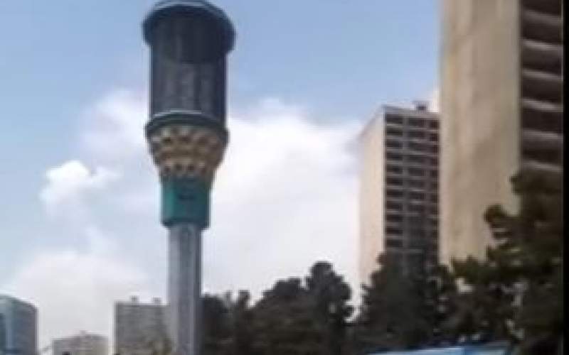 نصب آژیر وضعیت قرمز در سراسر تهران+فیلم