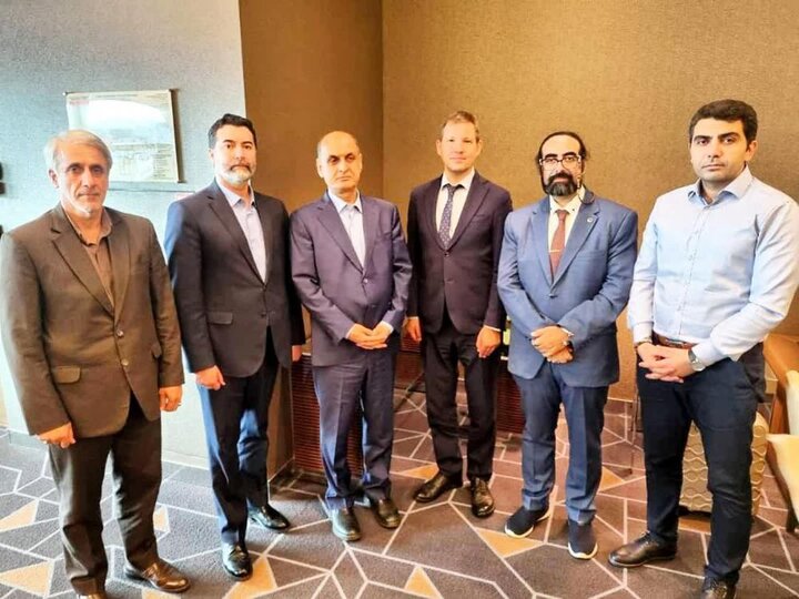 استقبال رسمی از هیئت ایرانی به ریاست استاندار گیلان در مسکو