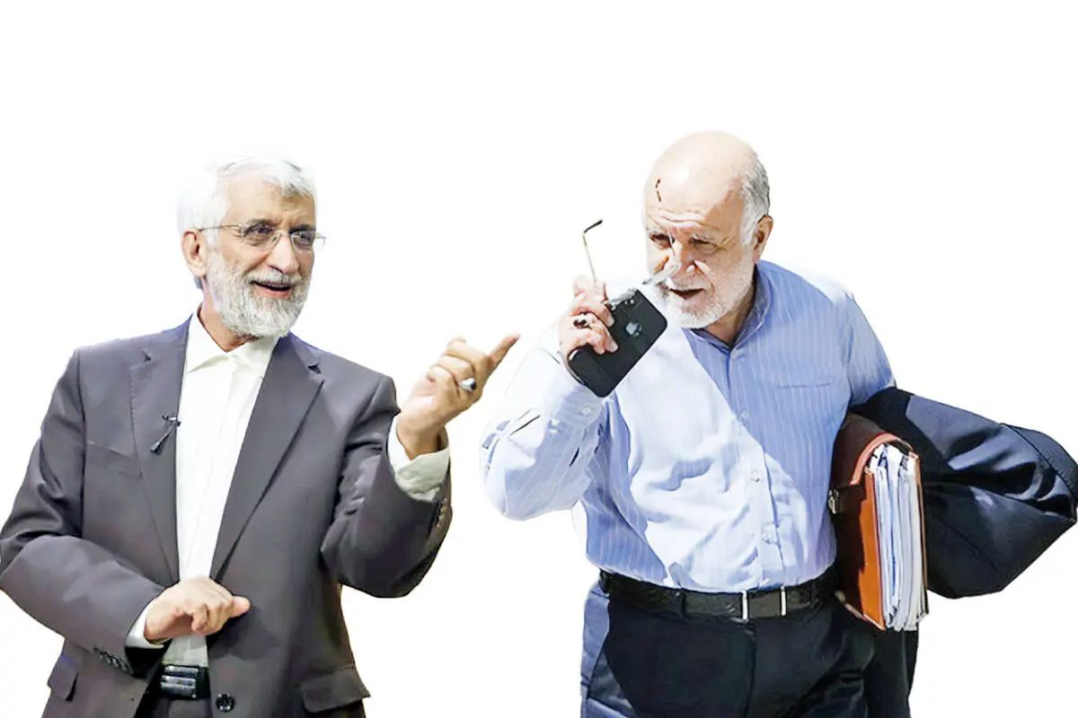 پاسخ بیژن زنگنه به سعید جلیلی: عملکرد سیاه شما را هیچ کرسنتی تمیز نمی‌کند