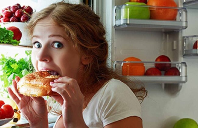 چرا گاهی با گرسنگی از خواب بیدار می‌شویم؟(اینفوگرافی)