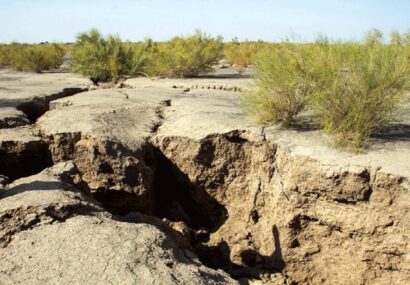 فرونشست ۴۰ درصد جمعیت ایران را تهدید می‌کند(اینفوگرافی)
