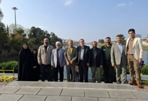 حضور اعضای شورای اسلامی شهر رشت در مسابقات خانوادگی ماهیگیری به مناسبت هفته بسیج در پهنه آبی پارک دانشجو رشت