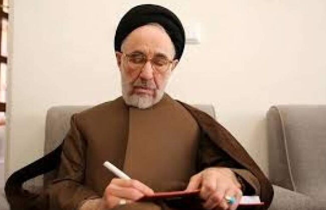 پیام سید محمد خاتمی به مصطفی تاجزاده