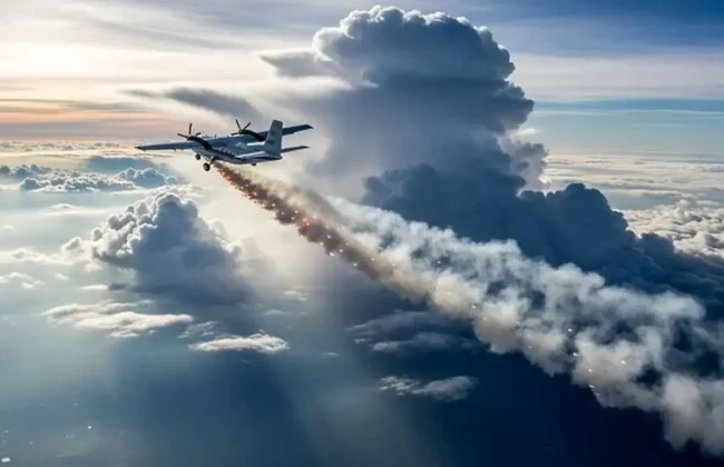 عملیات گسترده هوافضای سپاه برای بارورسازی ابرها