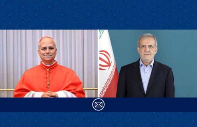 پیام تبریک پزشکیان به رهبر کاتولیک‌های جهان