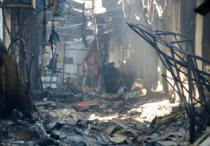 بازاریان سرگردان رشت، با بدهی‌ها و ویرانی‌ها تنها مانده‌اند!